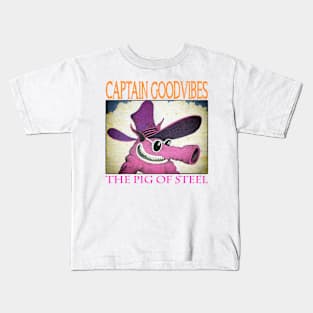 the Pig of Steel Kids T-Shirt